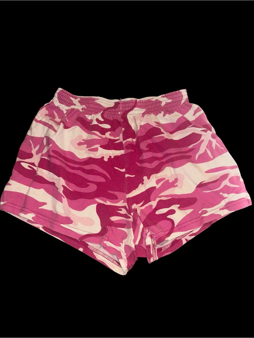Soffe Pink Camouflage Athletic Shorts